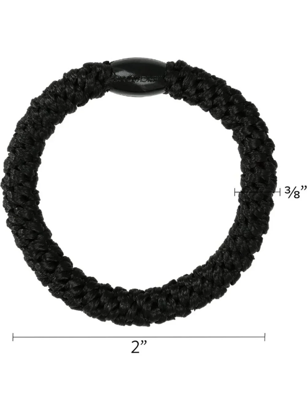 Thick Hair Ponytail Holders - 15 Pack Grab & Go Hair Ties for Easy Styling